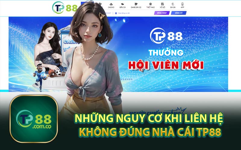 Những Nguy Cơ Khi Liên Hệ Không Đúng Nhà Cái TP88